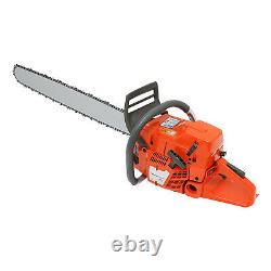 71CC 28 Gasoline Chainsaw Handheld Wood Cutting Engine 2-Stroke Power Chain Saw