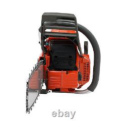 71CC 28 Gasoline Chainsaw Handheld Wood Cutting Engine 2-Stroke Power Chain Saw