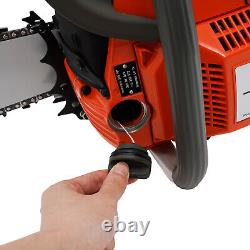 71CC 28 Gasoline Chainsaw Handheld Wood Cutting Engine 2-Stroke Power Chain Saw