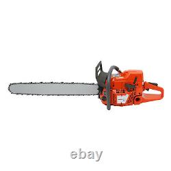 71CC 28 Gasoline Chainsaw Handheld Wood Cutting Engine 2-Stroke Power Chain Saw