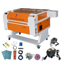80W Co2 Laser Cutting & Engraver Machine Laser Engraver Acrylic & Wood Cutter