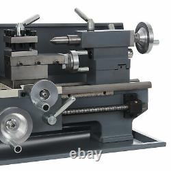 8x16 Benchtop Mini Metal Lathe Cutting Machine for Wood & Metal 750W 2250rpm