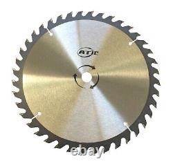 9 x 40T Carbide Tip Circular Saw Wood Cutting Blade With 5/8 Arbor