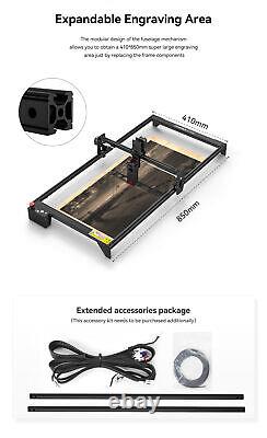 ATOMSTACK A5 M50 Laser 40W Engraving Cutting Machine for Wood Metal 410400mm US