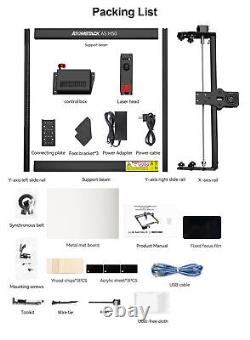 ATOMSTACK A5 M50 Laser 40W Engraving Cutting Machine for Wood Metal 410400mm US