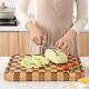 Acacia Wood Cutting Boards For Kitchen-large Wooden Cutting Boards For Choppi