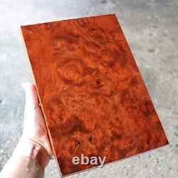 Amboyna Burl Exotic wood Cutting board Blanks DIY woodworking 8X 12X 7/8 #690