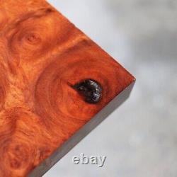 Amboyna Burl Exotic wood Cutting board Blanks DIY woodworking 8X 12X 7/8 #690