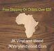 Any Size Africa Wood Cutout, Laser Cut Wood, Crafting Supplies