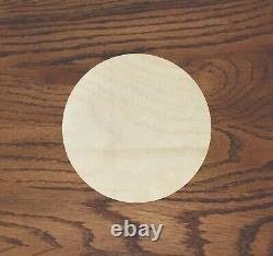 Any Size Wood Circle Laser Cut Wood, Multiple Thickness
