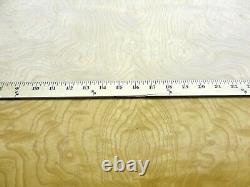 Ash Burl White wood veneer 24 x 48 with paper backer 1/40 thickness AA grade