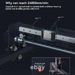 Atomstack A10 V2 12W CNC Laser Engraving Cutting Machine 400x400mm APP Control