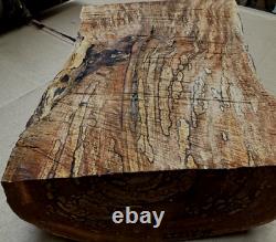 #Au1223 SPALTED AUTOGRAPH WOOD, TURNING WOOD, PEN BLANKS, SCALES, BOWL, CARVING