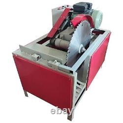 Automatic Log cutting Machine square logs Cut-off Saw Woodworking Cutter 220V