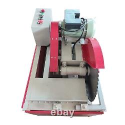 Automatic Log cutting Machine square logs Cut-off Saw Woodworking Cutter 220V