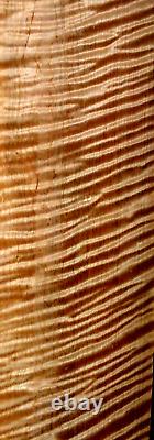 Awesome Wide Board! Extreme 5a Luthier Guitar Quilted Tiger Curly Maple Lumber