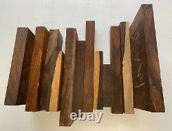 BEAUTIFUL! EXOTIC COCOBOLO WOOD CUT-OFFS! 19 Pounds box! FREE SHIPPING