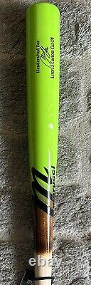 BRAND NEW Marucci Lindy12 Custom Cut-M 29 in Maple Wood Baseball Bat Green