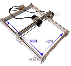 Bachin 40X50CM Mini Laser Engraving Machine 500mW Wood Printer DIY Logo Cutting