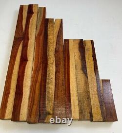 Beautiful! Exotic Granadillo Wood Cut-offs! 19 Lbs Box! Free Shipping