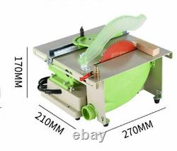 Bench Table Saw Jewelry Rock Stone Woodwork Carving Cutting Machine Buffer Lathe