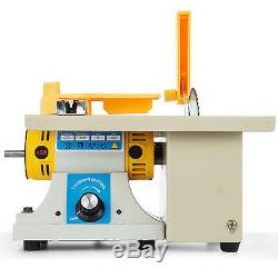 Benchtop Table Saw Cutting Polishing Carving Machine Accurate Woodworking Gem