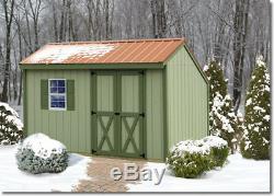 Best Barns Aspen 12x8 Wood Storage Shed Kit ALL Pre-Cut