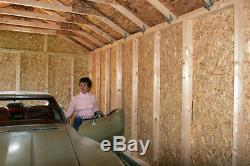 Best Barns Sierra 12x16 Wood Storage Garage Shed Kit ALL Pre-Cut