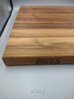 Boos Block Reversible Walnut Cutting Board 20 x 15 x 1.5