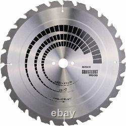 Bosch Construct Nail Proof Wood Cutting Table Saw Blade 400mm 28T 30mm