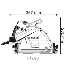 Bosch GKT55GCE Professional Plunge Cut Handheld Circular Saw Corded 220V, 1400W