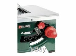 Brand New 1200w Parkside Portable Table Saw various cutting angle 45°. 14kgCorded