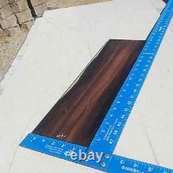 Braziliian Rosewood G1 0.375x5.625x20 Blank Wood for Woodworking Projects