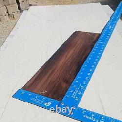 Braziliian Rosewood G1 0.375x5.625x20 Blank Wood for Woodworking Projects