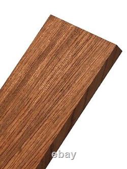 Bubinga Wood Cutting Board Lumber Board Wood Blanks 3/4 x 4 (2 Pack)
