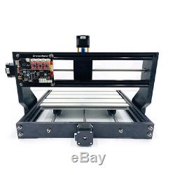 CNC 3018pro Router Metal Wood Cutting Engraving Machine with 5500mW Laser Head