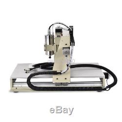 CNC Router 3 Axis 6040 Engraving Mill Engraver Metal Wood Cut Machine 1.5KW UPS