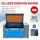 Co2 Laser Engraver Cutter 50w 20x12/50x30cm Engraving Cutting Marking Machine