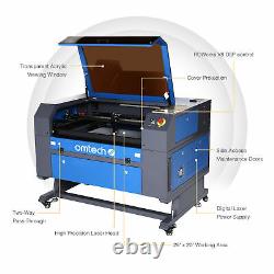 CO2 laser Engraving Cutting Carving Engraver Cutter Ruida Omtech 28x20 60W