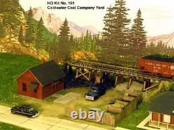 COLDWATER COAL COMPANY with TRESTLE & YARD HO Scale LASER CUT WOODEN KIT NEW