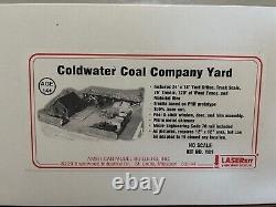 COLDWATER COAL COMPANY with TRESTLE & YARD HO Scale LASER CUT WOODEN KIT NEW