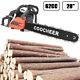 Coocheer 62cc 20'' Gasoline Chainsaw Powered Wood Cutting Engine Gas Chain Saw
