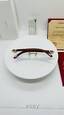 Cartier cut lenses Wood C Decor, Customized Sets? Genuine Lenses UV400