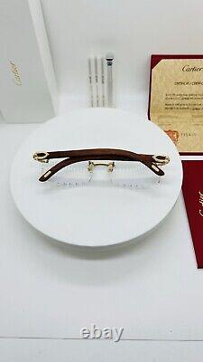 Cartier cut lenses Wood C Decor, Customized Sets? Genuine Lenses UV400