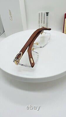 Cartier cut lenses Wood C Decor, Customized Sets? Genuine Lenses UV400