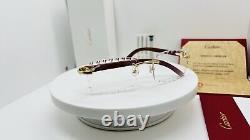 Cartier cut lenses Wood C Decor, Customized Sets? Genuine Lenses UV400