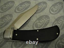 Case / T. Bose 2012 Lanny's Clip Knife Smooth Ebony Handles #7204 Tb712012 154cm