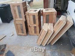 Cedar hope chest, hand cut, barn wood style, steamer trunk, viking chest style
