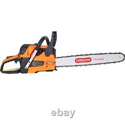 Chainsaw Gas 20 Inch 52cc 2-Cycle Gas Powered Chain Saw for Trees, Wood Cutting