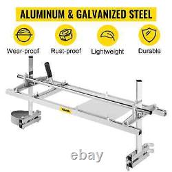 Chainsaw Mill Planking Milling 48In Guide Bar Wood Lumber Cutting Chain Saw Mill